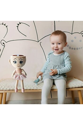 dalimag Ballerina Cappuccina Plush Toy, Tralalelo Tralala, 30 cm, Multicolor