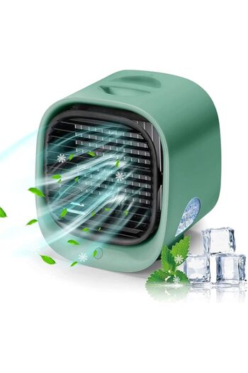 Generic ELECDON Portable Air Conditioner Fan, Personal Space Air Cooler Mini Evaporative Cooler Fan, Mini De