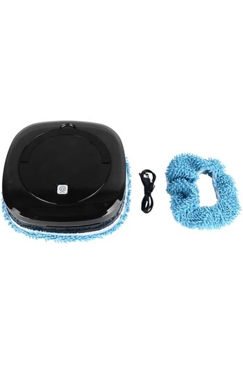 Generic Luocute Mopping Robot, Electric Mop USB Rechargeable Wet and Dry Wood Floor Cleaner, Slim Noiseless