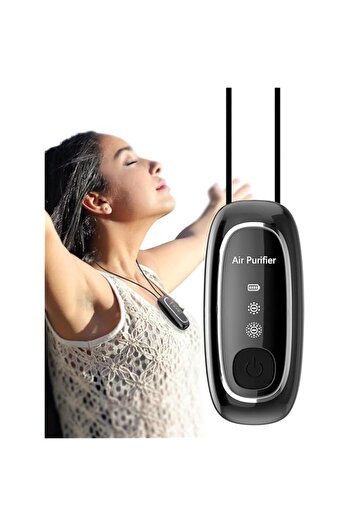 Generic TERRIFI Personal Air Purifier, A10 Portable Necklace Ionizer with Two Gears of Negative Ions Generat