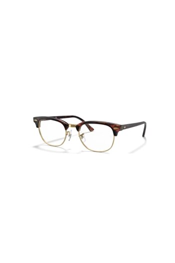 Ray-Ban Rayban Rb5154 8058 49ekt Medium Unisex Mavi Işık Korumalı Ekran Gözlüğü (Taklit Kaplumbağa Kabuğu)