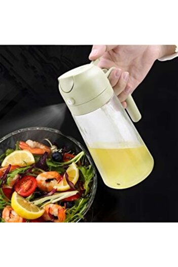 OEM Oil Bottle 2 in 1 with Spout & Sprayer 470 ml