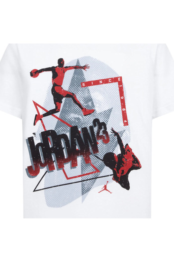 Nike Jordan Threepeat Ss Tee Boys T-Shirt 95D735