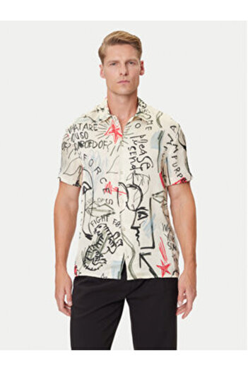 BALDESSARINI Men's Shirt B3 76002.3725 Multicolor