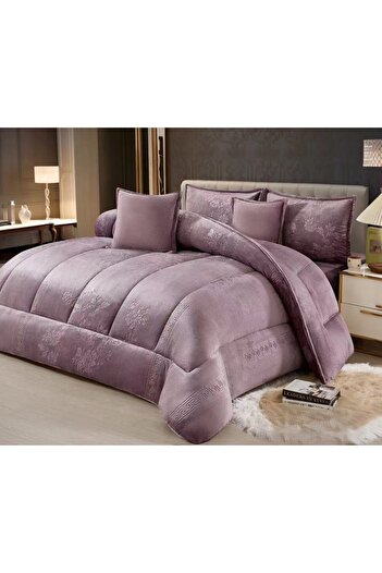 SNOOZYL Double bedspread made of soft velvet and luxurious fur to give you hotel luxury