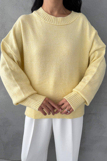 Seda Yalçın Atelier Yellow Premium Knitwear Sweater