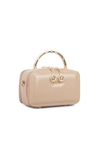 Nas Bag Women's Mini Handbag and Crossbody Bag Leather (Width: 18 cm Length: 10 cm)
