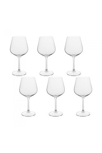 Vidivi RIALTO tempered glass red wine glass 600ml, set of 6 pcs.