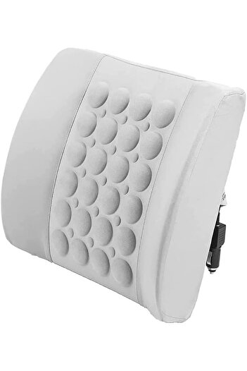 Generic Lumbar Support Pillow, Back Cushion with Vibrating for Back Pain Relief, for Car Seat and Hom