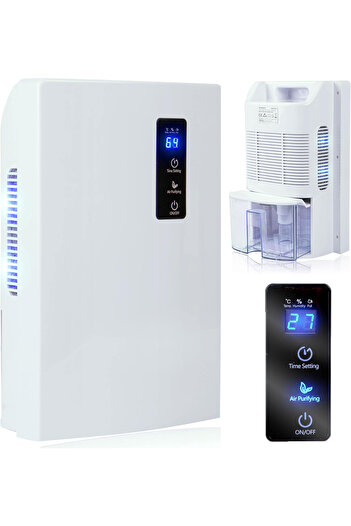 zola Dehumidifier and purifier, UV+TiO2, LCD display, timer: 24h, 700 ml /day, 1800 ml, Peltie