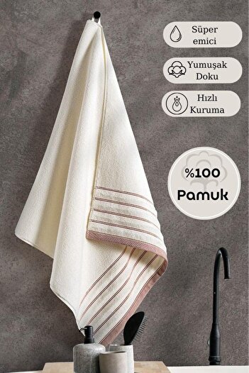 Karna Home Одноразовий рушник Mıcro Pamuk Eco Karna Vesta - 50 x 90