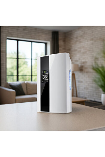 zola 2 in 1 dehumidifier and air purifier, 90 W, UV, 2L, 24h timer, remote control, white