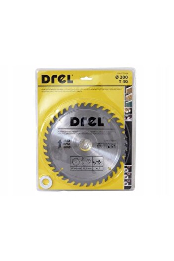 drel Disc circular vidia, 40 dinti, 200 mm,