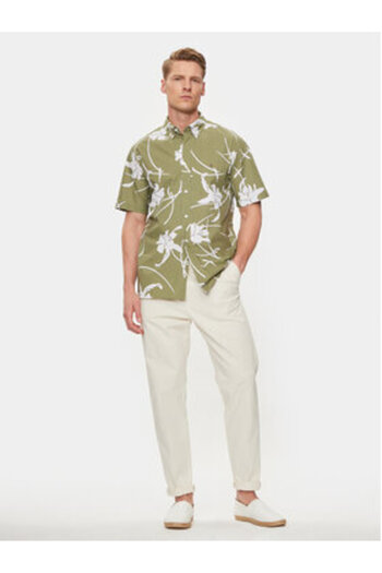 Tommy Hilfiger Men's Shirt MW0MW34587 Green