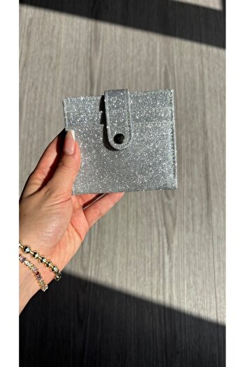 yako Shine Silvery Women's Wallet & Card Holder – Multi-Compartment, Stylish and Convenient