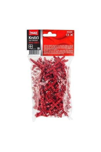 beorol Long Spacers, 4 mm, 100/1,