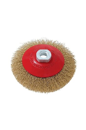 beorol Brass wire brush, circular, M14, 115 mm,