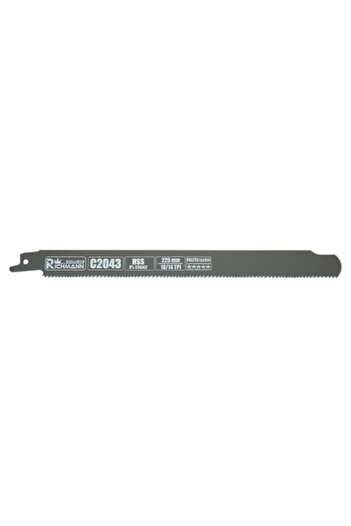 richmann exclusive Blade, saw blade, reciprocating saw for wood, HSS bimetal-Cobalt, 10/14 TPI, set of 5 pcs, 225 mm, R