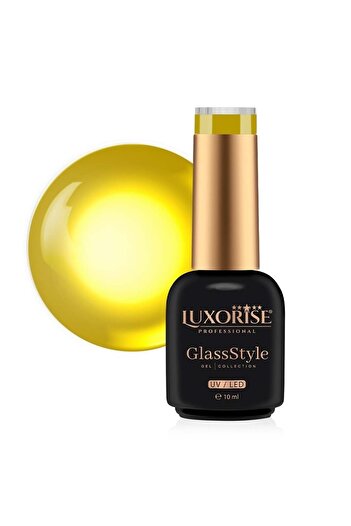 LUXORISE GlassStyle Semi-Permanent Nail Polish - Mango Tango 10ml