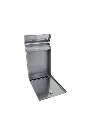damech Cutie postala, inox, argintiu, format A4,