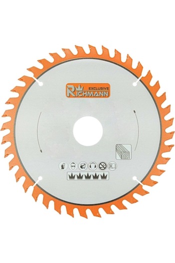 richmann exclusive Circular Saw Blade for Wood, 24 Teeth, 180x30 mm,