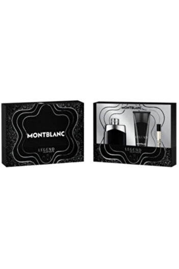 Mont Blanc Legend (M) Set Edt 100Ml + Edt 7.5Ml + Sg 100Ml