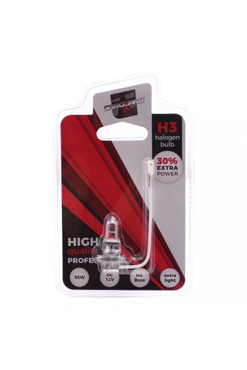 CarGuard Bec auto cu halogen H3, 12 V, 55 W,