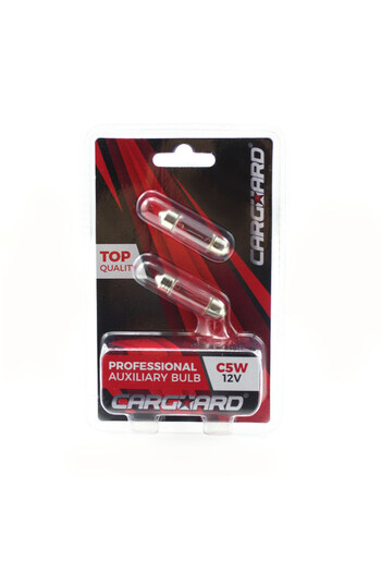 CarGuard Set of 2 C5W CarGuard car bulbs, 12 V