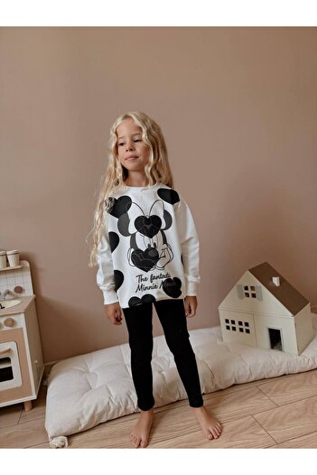 MİNİKO KİDS Girls' Minnie Model Tights Suit
