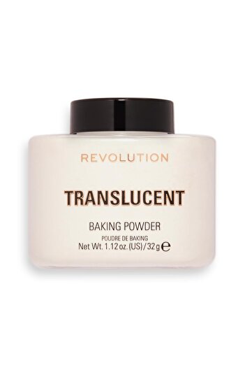 Revolution Beauty London , Loose Baking Powder, Prolongs Makeup Wear, Brightening Setting Powder, For