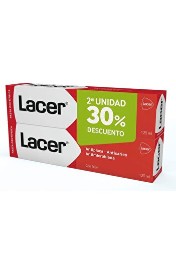 Lacer Pasta Duplo 2X125Ml