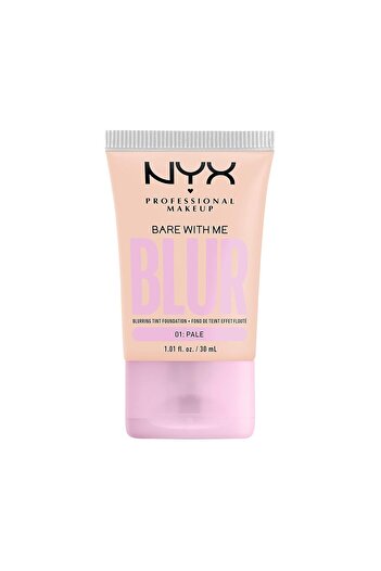 NYX Professional Makeup Bare with Me Softening Foundation, Shade: Pale, 1 x 30 ml