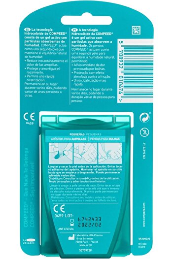 Compeed Ampollas Pequeñas 6 Uds
