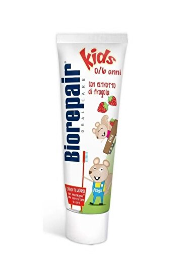 Biorepair baby toothpaste 50ml strawberry 0-6