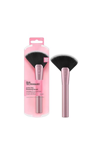 Real Techniques Extra Large Finishing Brush (For Powder Bronzer, Highlights, Contours), XL Oversized