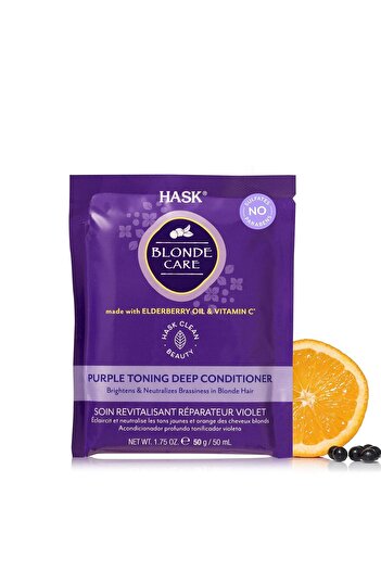 HASK Blonde Care Deep Reconstituting Conditioner Treatment – Suitable for all hair types, color-sa
