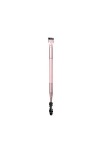 Real Techniques Double-Ended Eyebrow Brush for Shaping and Filling Brows, Suitable for Travel, Natur