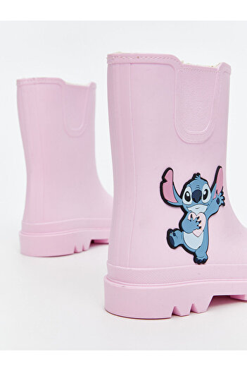 LC Waikiki İzr Yeni Sezon Stitch Baskılı Kız Çocuk Yağmur Botu