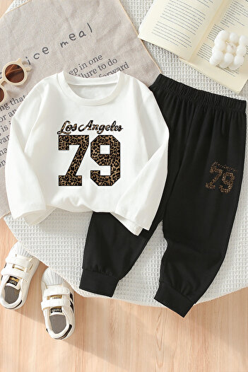 ADABEBEK Premium Los Angeles Printed Bottom and Top Baby Set 24591
