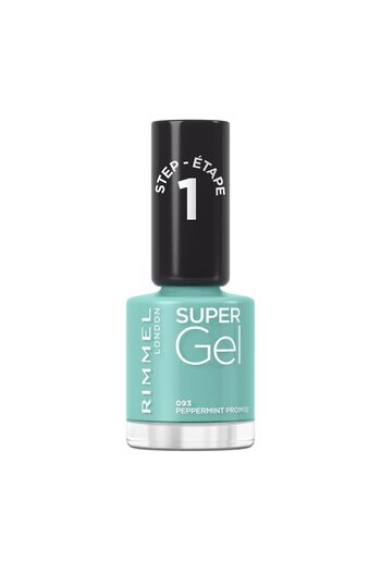 RIMMEL LONDON Super Gel Nail Polish #093 Peppermint Promise 12ML