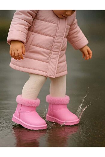 Surpie Shoes Μπότες βροχής για κορίτσια, αδιάβροχες μπότες, παιδικές μπότες με ελαφριά σόλα, μπότες βροχής