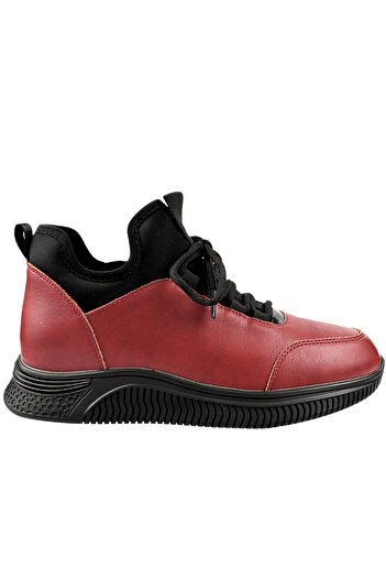 FORMAZIONE Casual boots, women, FORMAZIONE, 3757 burgundy, leather 40
