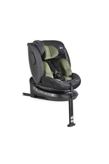 Cangaroo Scaun Auto cu Isofix pentru copii 0-36 Kg, Hoku Olive Green 40-150cm, Rotativ 360 Grade, Po
