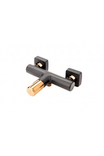 Fdesign Wall-Mounted Shower Faucet, Black-Rose Gold