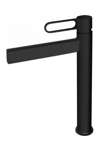 Fdesign Zaffiro Tall Washbasin Faucet Black Matte
