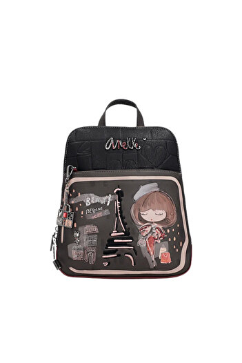 Anekke Casual backpack, women, 41805-055, brown, -leather - Brown, -leather
