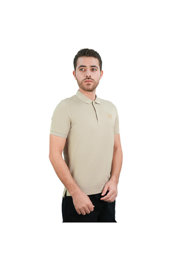 Giordano Men's Slim Fit Embossed Pique Polo| Silk Touch Series
