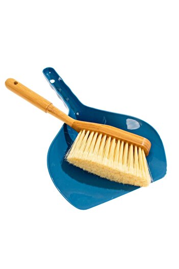 Ella Home Wooden brush and comb set, Blue, 33x21x5cm