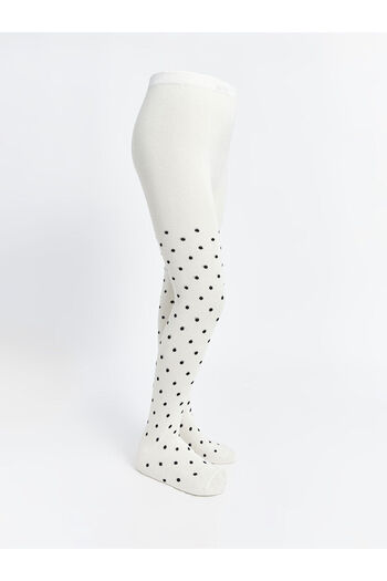 LC Waikiki İzr New Season Polka Dot Girls' Pantyhose