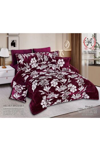 Generic Heavy fur winter double comforter, 8 pieces